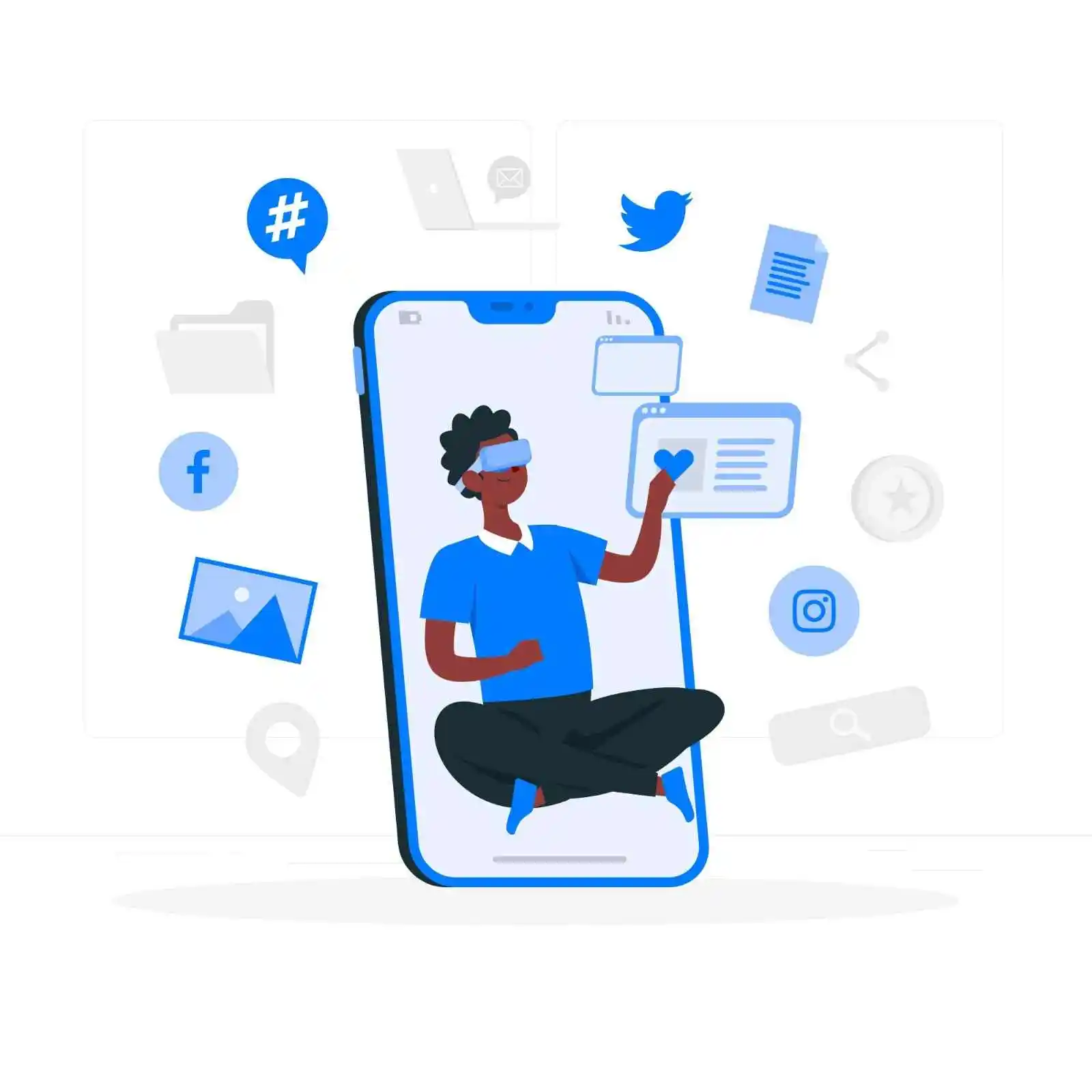 digital-marketing-illustration-Social-media-marketing